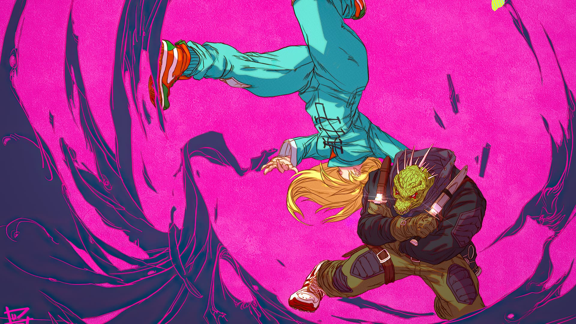 Imagem de Capa Artigo - Dorohedoro: o anime que não pede licença para ser o que é